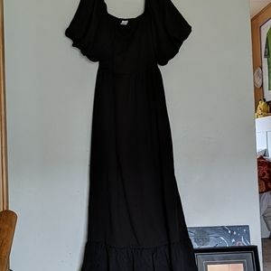 Silk and Salt Black dress